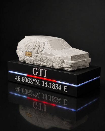 LED-Sockel mit Koordinaten – GTI Edition